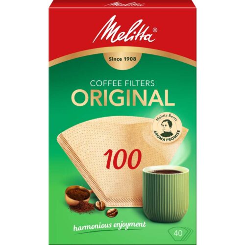 Melitta Filtertüten Original 100 naturbraun 40St
