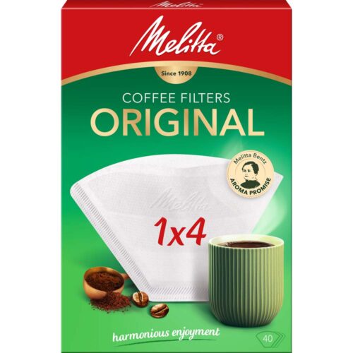 241036 6770744 4006508200016 6771832 MEL FS 1x4-40 Original ws F Melitta Filtertüten Original 1x4 weiß 40St