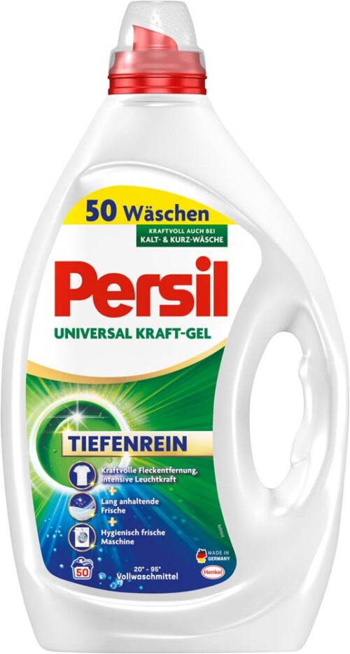 4015200035048_C1N1_S02_V01_PERSIL_Gel_50WL_Universal_2_25l_PGU50_3067345_front-DE Persil Universal Kraft Gel 50WL 2,25l