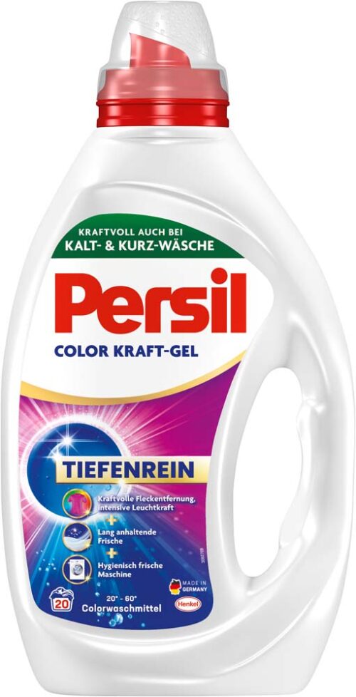 4015200035161_C1N1_S01_V01_PERSIL_Gel_20WL_Color_900ml_PGC20_3084315_front-DE Persil Color Kraft Gel 20WL 900ml
