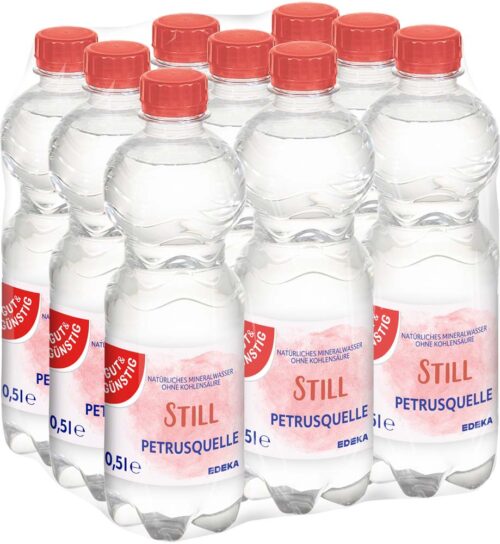 GUT&GÜNSTIG Mineralwasser Still 9x0,5l