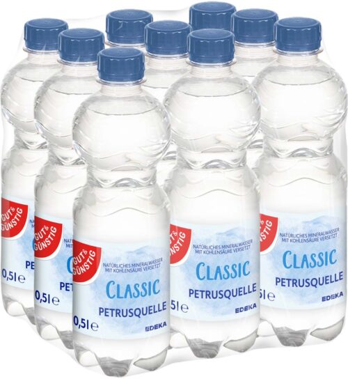 GUT&GÜNSTIG Mineralwasser Classic 9x0,5l
