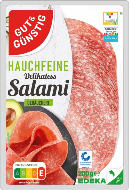 Gut & Günstig Hauchfeine Salami 200g