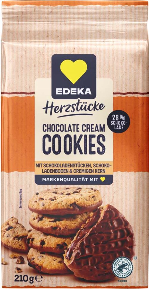 4311501766675_PER EDEKA Herzstücke Chocolate Cream Cookies 210 g