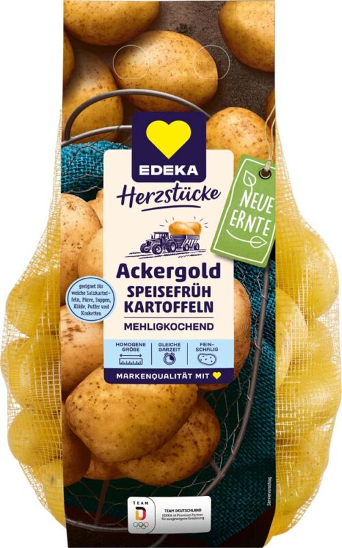 EDEKA Herzstücke Frühkartoffeln mehligkochend Packung 2kg