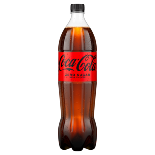 REN-2509-00057_BIC_1.25L_Front_Wet_Closed_5000112576009_BIC_256 Coca-Cola Zero PET EW 1,25l