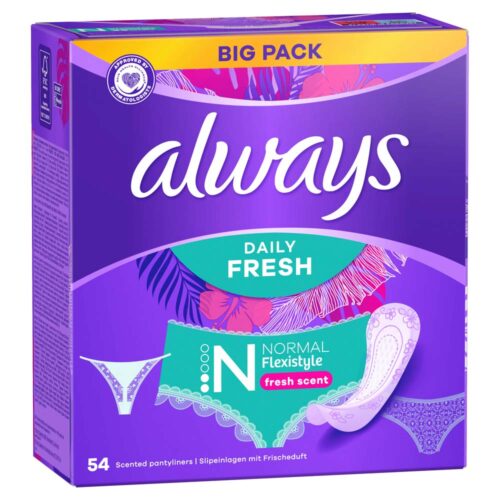 Always Daily Fresh Flexistyle Normal mit Duft 54ST