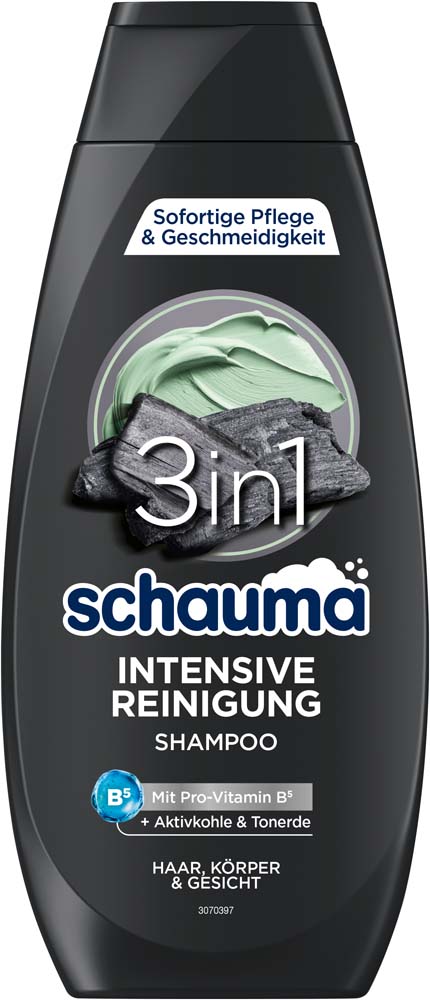 4015100890877_C1N1_S01_V01_SCHAUMA_SHP_3in1_Intensive_Reinigung_400ml_S45I6_3060489_front-DE Schauma Shampoo 3in1 Intensive Reinigung 400ml