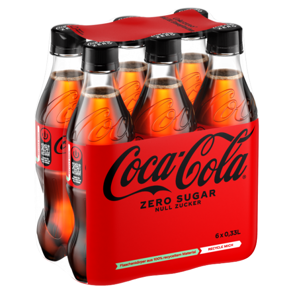 Coca-Cola Zero PET EW 6×0,33l