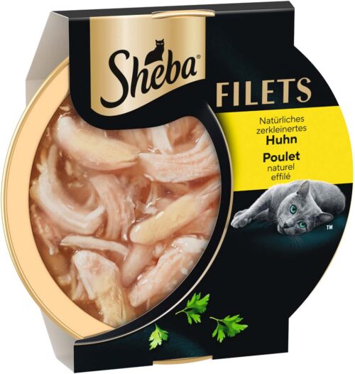 04008429134197_C1L1_s02_v01_5 Sheba Filets Huhn in Sauce 60g