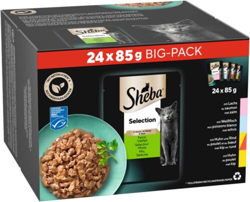 04008429168352_C1L1_s02_v01_5 Sheba Selection in Sauce Feine Vielfalt 24x85g