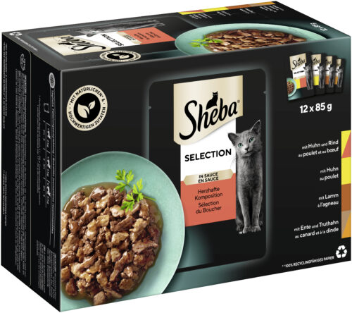04770608253769_C1L1_s03_v01_5 Sheba Selection in Sauce Herzhafte Komposition 12x85g