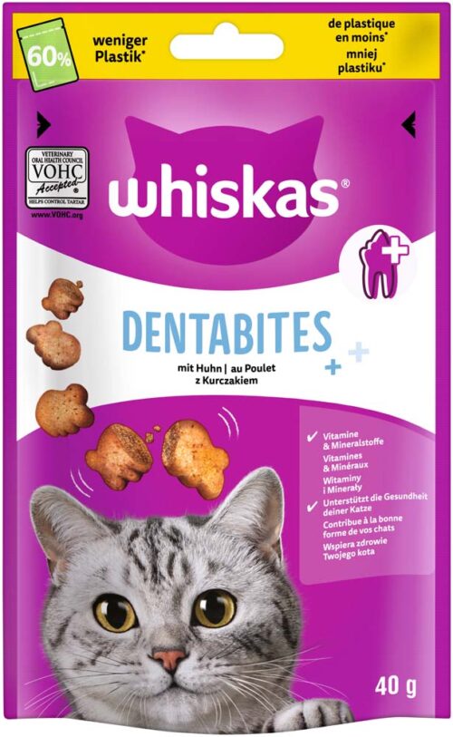 WHISKAS® DENTABITES Huhn 40g