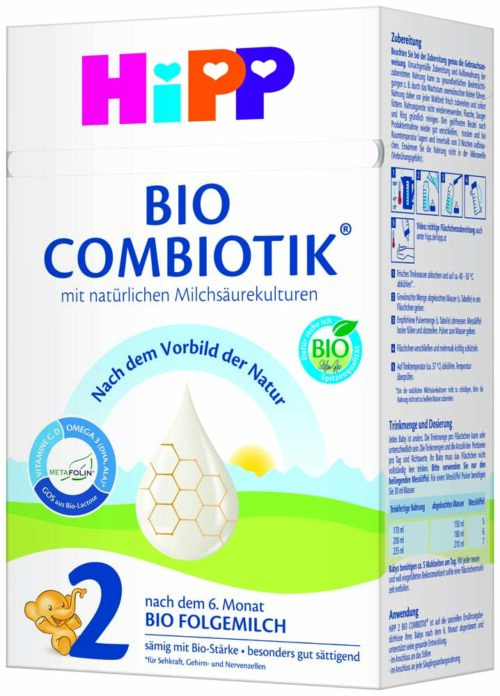 HiPP 2 BIO COMBIOTIK Folgemilch nach dem 6. Monat 600 g