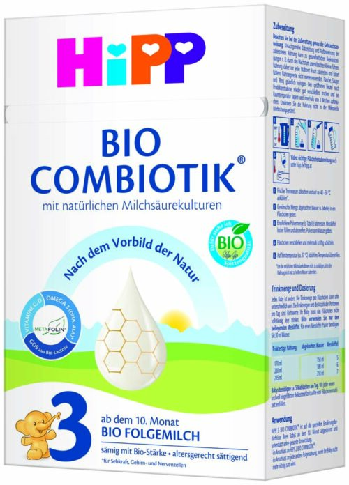 HiPP 3 BIO COMBIOTIK Folgemilch ab dem 10. Monat 600 g