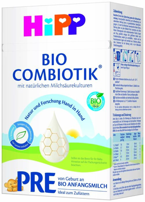 2060-02_303584_V7_05-25_re HiPP PRE BIO COMBIOTIK Anfangsmilch von Geburt an 600 g