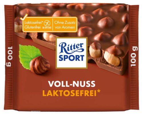 Ritter Sport Voll-Nuss Laktosefrei 100g