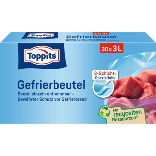 Toppits Gefrierbeutel 3 Liter 30 St