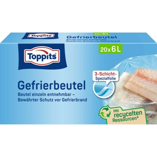 Toppits Gefrierbeutel 6 Liter 20 St