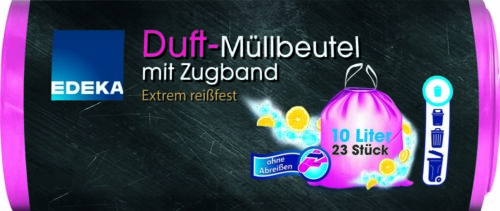 4311501031872_PER GUT&GÜNSTIG Duft-Müllbeutel mit Zugband 10 Liter 23 St