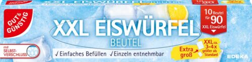 GUT&GÜNSTIG XXL-Eiswürfelbeutel 10 St