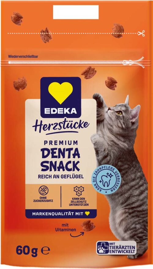 EDEKA Herzstücke Denta Snack reich an Geflügel 60g