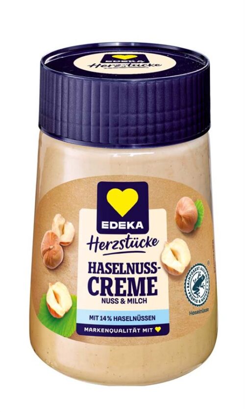 EDEKA Herzstücke Haselnuss-Milch-Creme 400g
