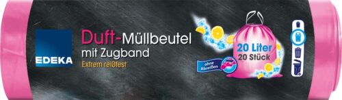 EDEKA Duft-Müllbeutel mit Zugband 20 Liter 20 St