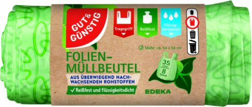GUT&GÜNSTIG Bio-Müll Folienbeutel 35 l 8 St
