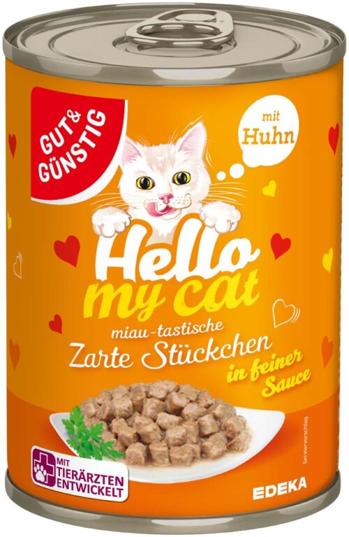 4311536170614_PER Gut & Günstig Zarte Stückchen mit Huhn 415g