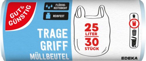 4311536965661_PER GUT&GÜNSTIG Tragegriff-Müllbeutel 25 l 30 St