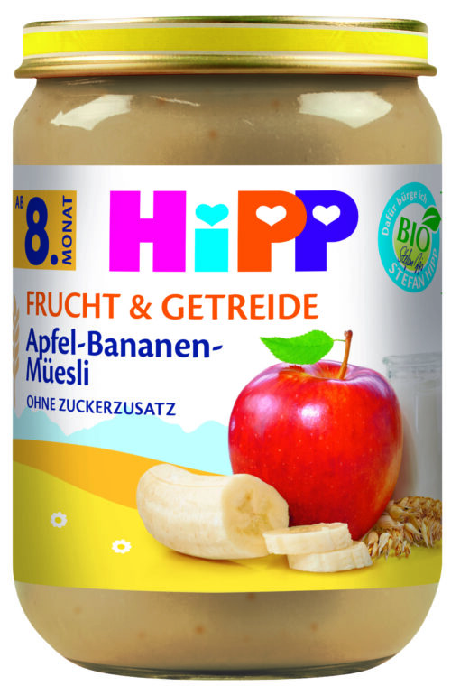 HiPP Bio Apfel-Bananen-Müesli ab dem 8. Monat 190g