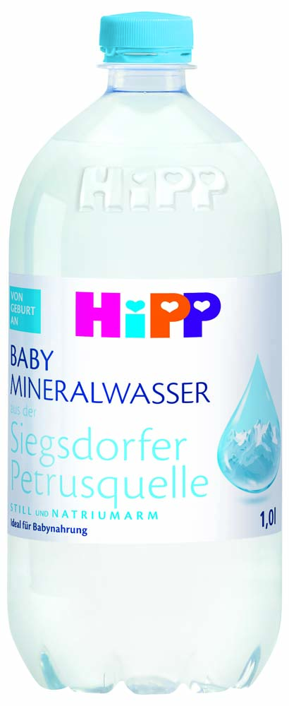 HiPP Baby Mineralwasser still von Geburt an 1 l