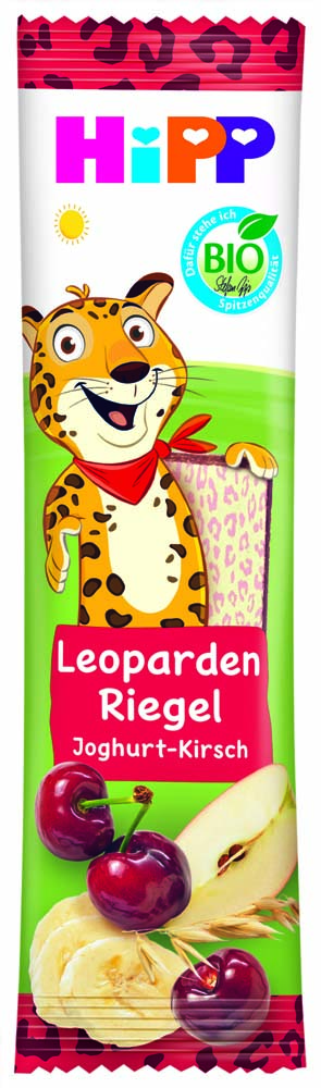 Fr¸chte-Freund Rote Fr¸chte mit Eisen, 25 g / HiPP Leoparden Riegel Joghurt-Kirsch ab 1 Jahr 23 g
