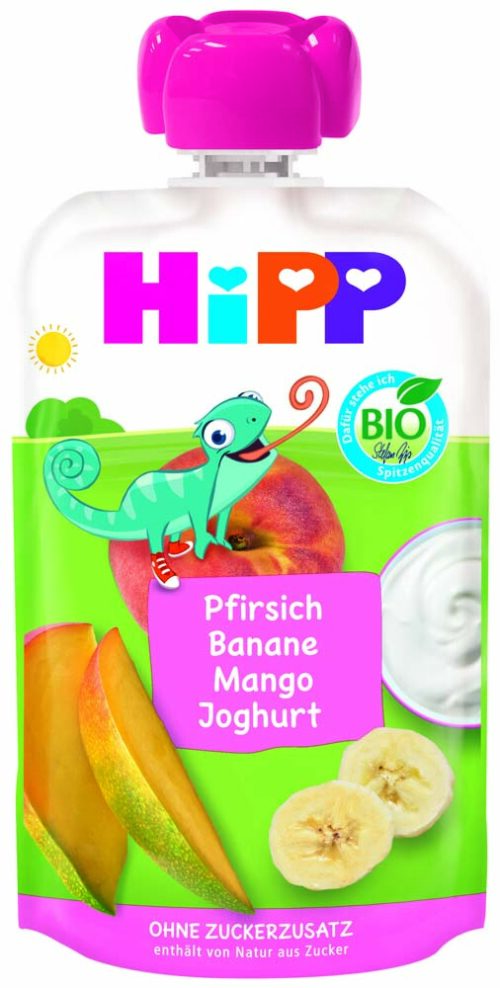 DA42532-A_RAT HiPP HiPPiS Pfirsich-Banane-Mango mit Joghurt ab 1 Jahr 100 g