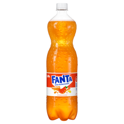 REN-2605-00175_BIC_Fanta No Sugar_1.25L_Front_Wet_Closed_5000112639360_U1NF_786 Fanta Mandarine Zero Sugar 1,25 l