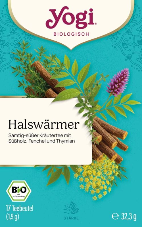 THRO_V7_P81000_a-A10-d_FRONT YOGI TEA Halswärmer Bio Kräutertee 17 Teebeutel 32,3 g