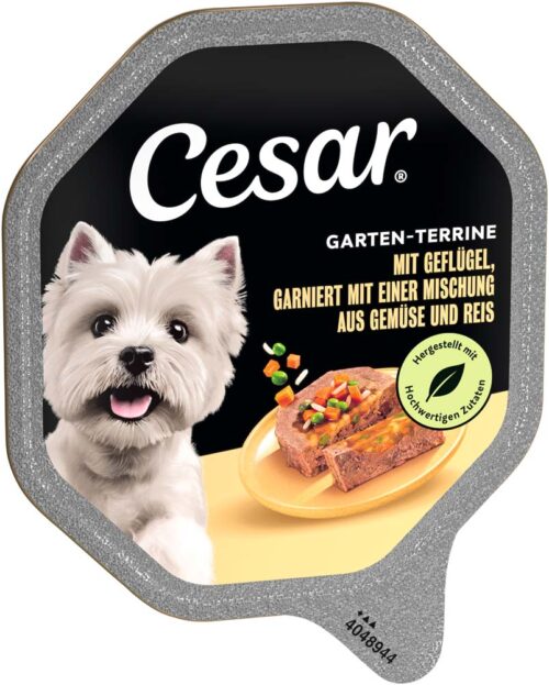 Cesar Garten-Terrine Geflügel, Gemüse & Reis 150 g