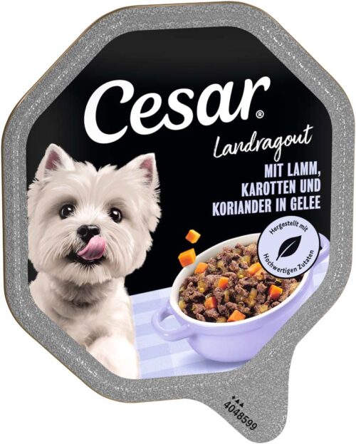 04008429009747_C1L1_s05_v01_5 Cesar Landragout Lamm & Karotten in Gelee 150 g
