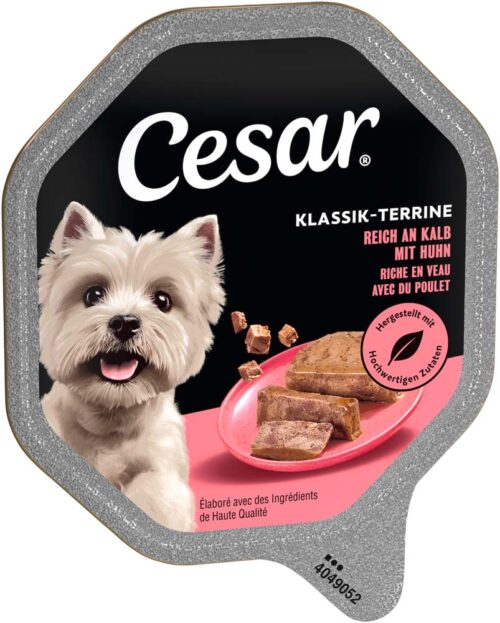 Cesar Klassik-Terrine Kalb & Huhn 150 g