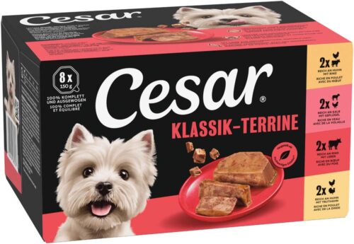 Cesar Klassik-Terrine Multipack 8 × 150 g