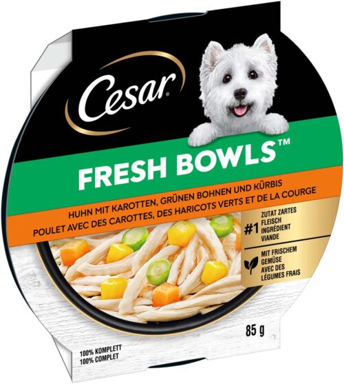 Cesar Fresh Bowls Huhn & Karotten in Sauce 85 g