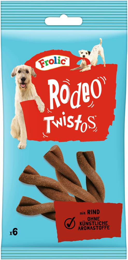 05998749120552_C1N1_s02_v01_5 Frolic Rodeo Twistos mit Rind 6 Stück 105 g