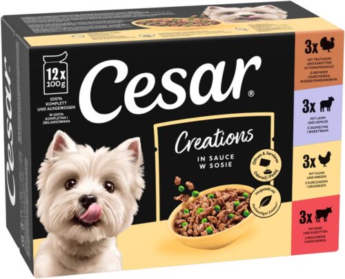 Cesar Creations in Sauce Multipack 12 × 100 g