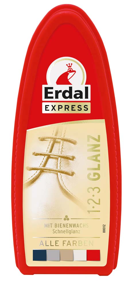 4001499014260_Erdal_1-2-3-Glanzschwamm_alle-Farben Erdal Express 1-2-3 Glanz farblos