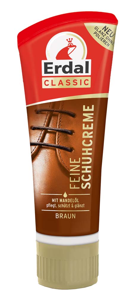 4001499946776_Erdal_Feine_Tubencreme_braun_75ml Erdal Feine Schuhcreme Tube braun 75 ml