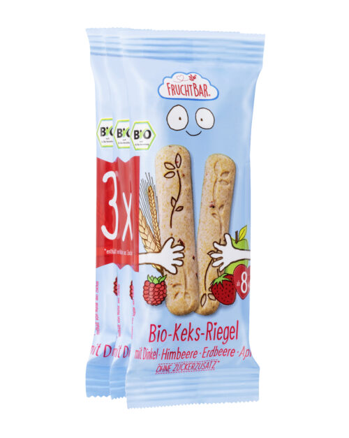 4260133234932_Bio-Keks-Riegel_V02_VS_Markant FruchtBar Bio Keks-Riegel 3 x 30 g