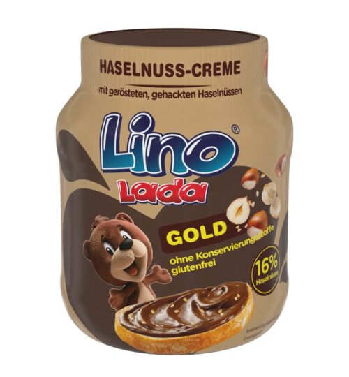 LinoLada-Gold Lino Lada Gold Haselnuss-Creme 350 g