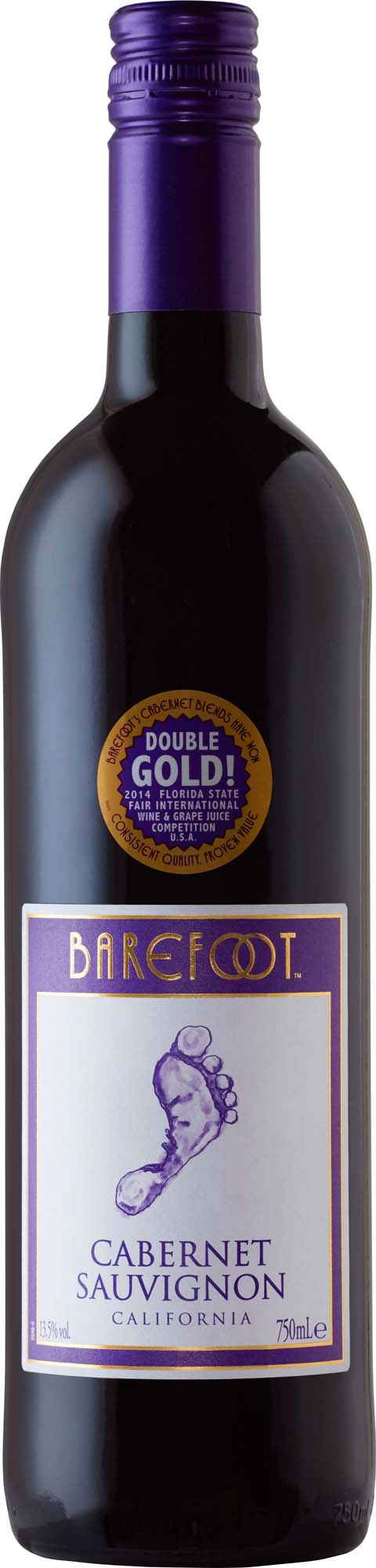 Barefoot Cabernet Sauvignon halbtrocken 0,75l