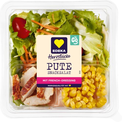 EDEKA Herzstücke Snack Salat Pute 280g